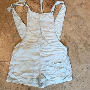 Aerie overalls shorts romper